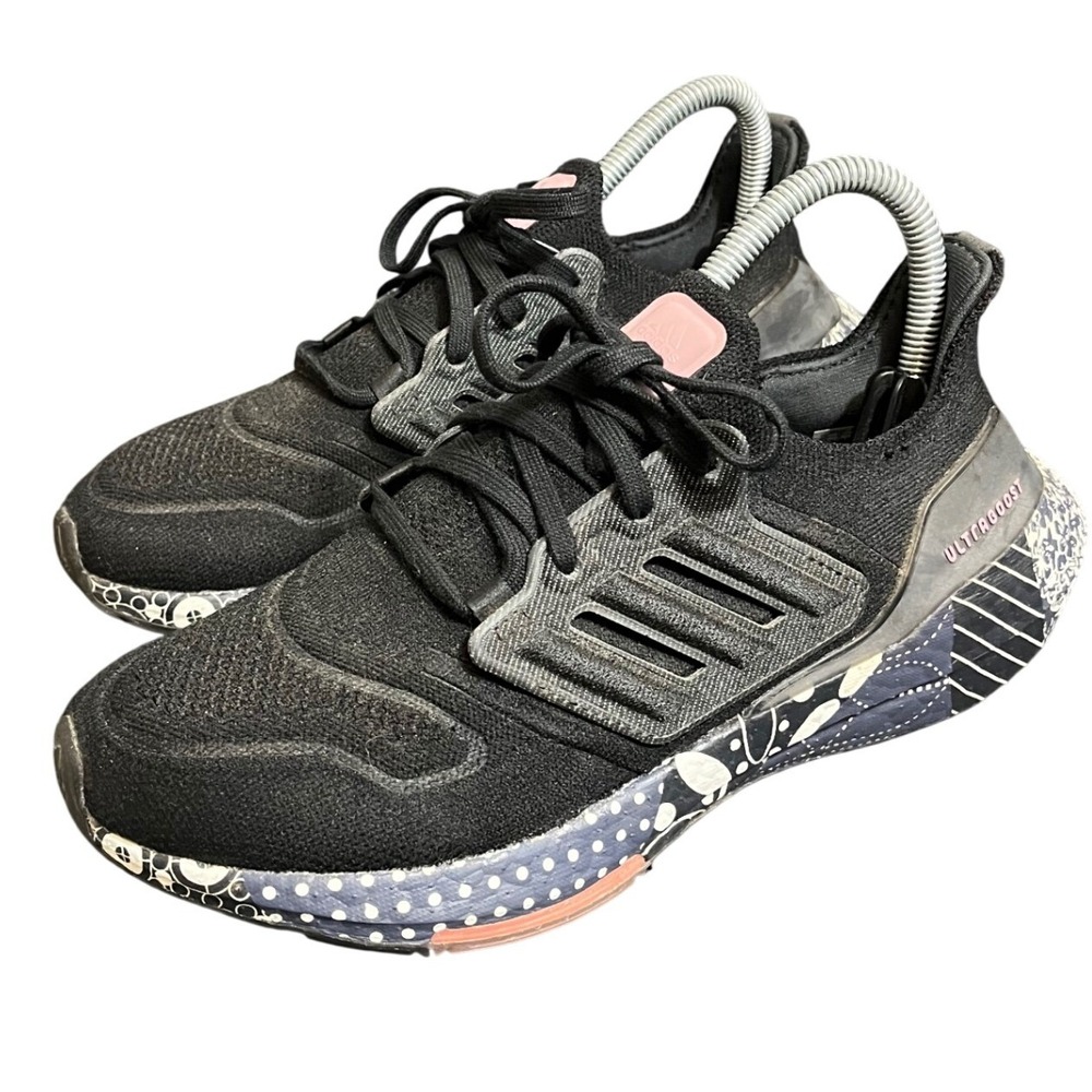 Adidas ULTRABOOST 22 Black Mandala GW6914 Womens 6.5 Sneakers LIMITED EDITION